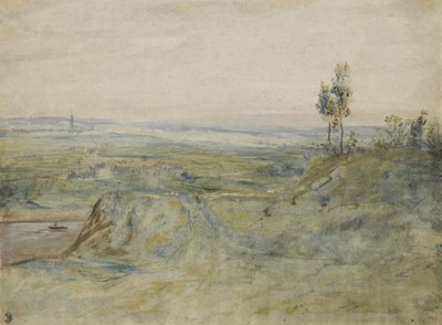 La llanura, vista desde las alturas de Meudon de Pierre Etienne Theodore Rousseau